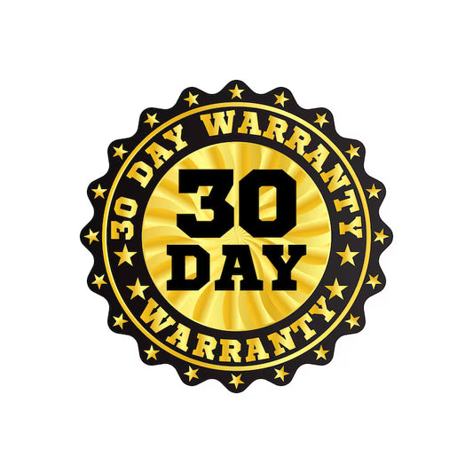 30 Day Warranty